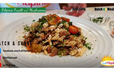 Fusilli With Mushrooms